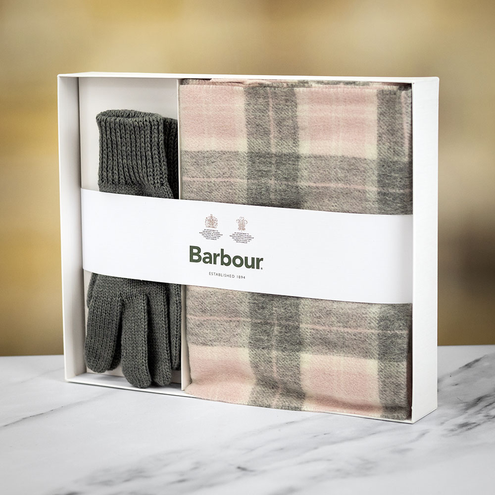 Barbour best sale scarf Silver